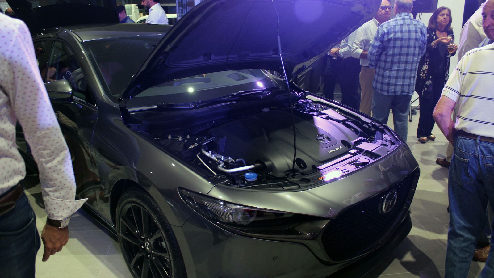 Motor de uno de los nuevos modelos.