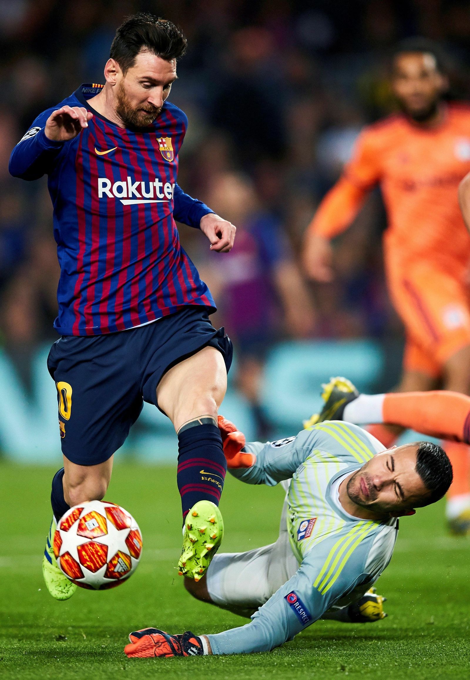 Las imágenes del Barcelona-Olympique de Lyon de Champions