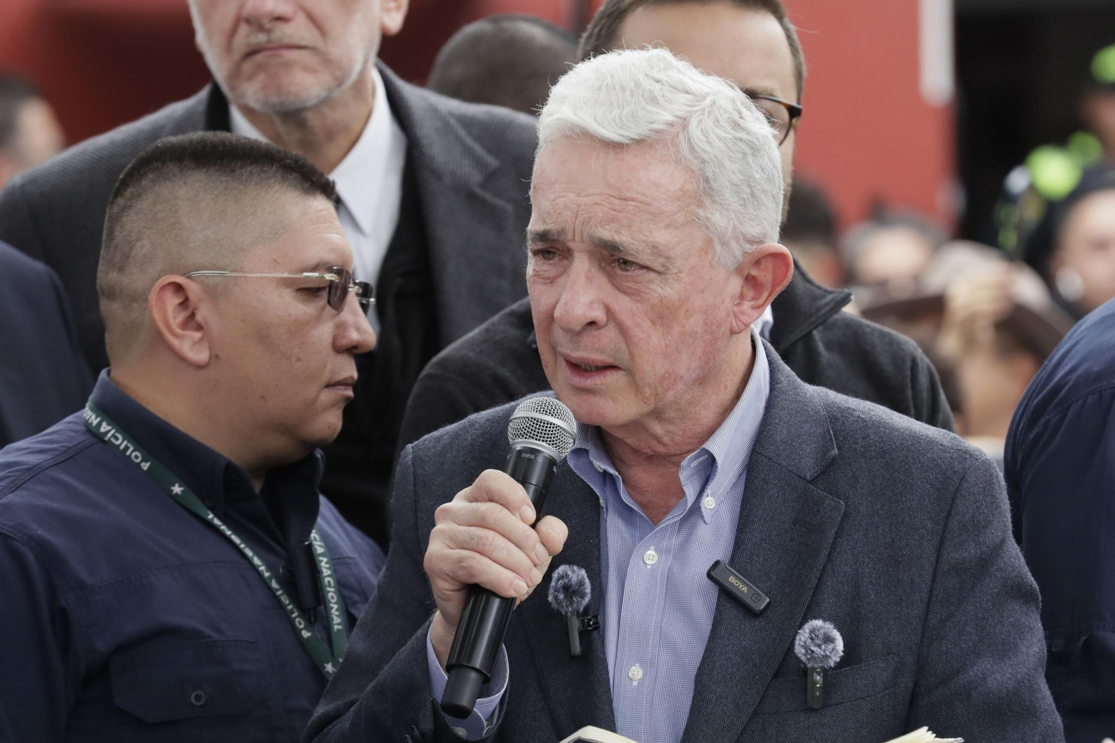 Álvaro Uribe, ex presidente colombiano.