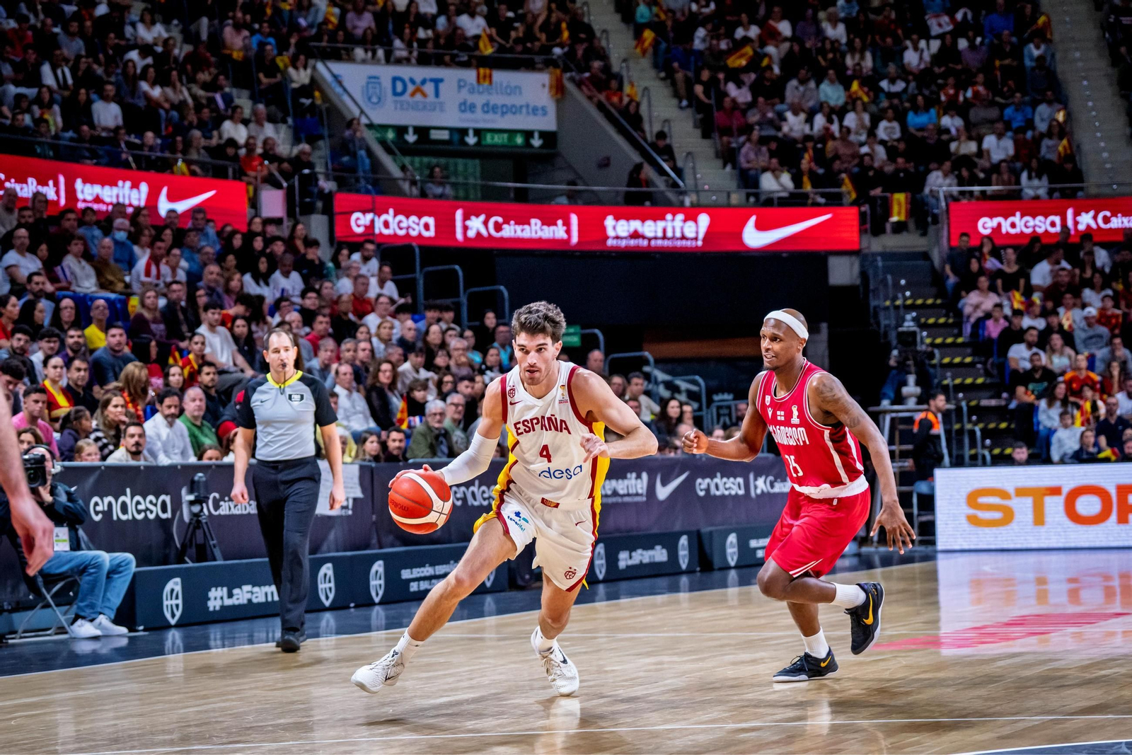 Las fotos del España-Georgia de baloncesto