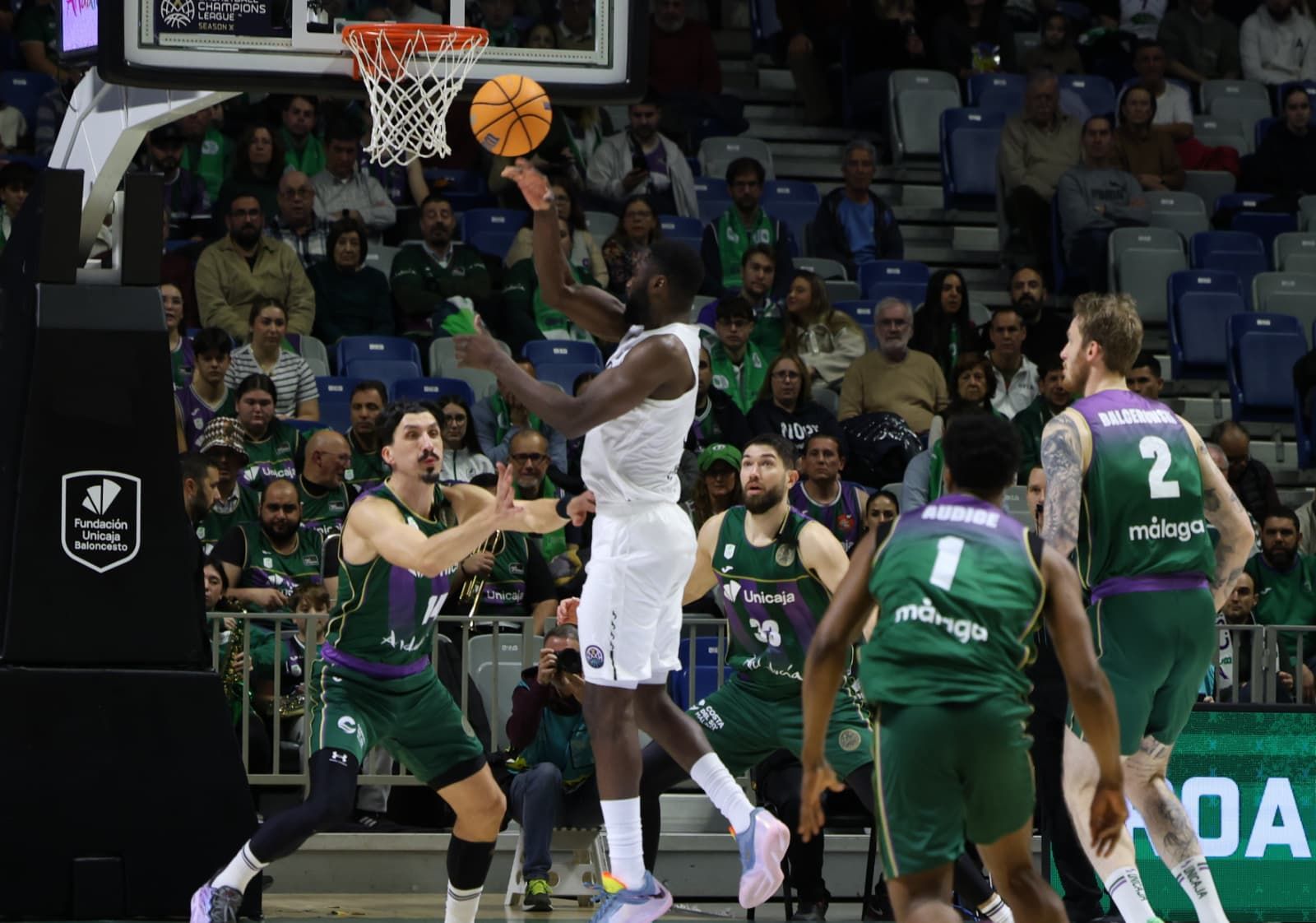Las fotos del Unicaja - Wurzburg de BCL