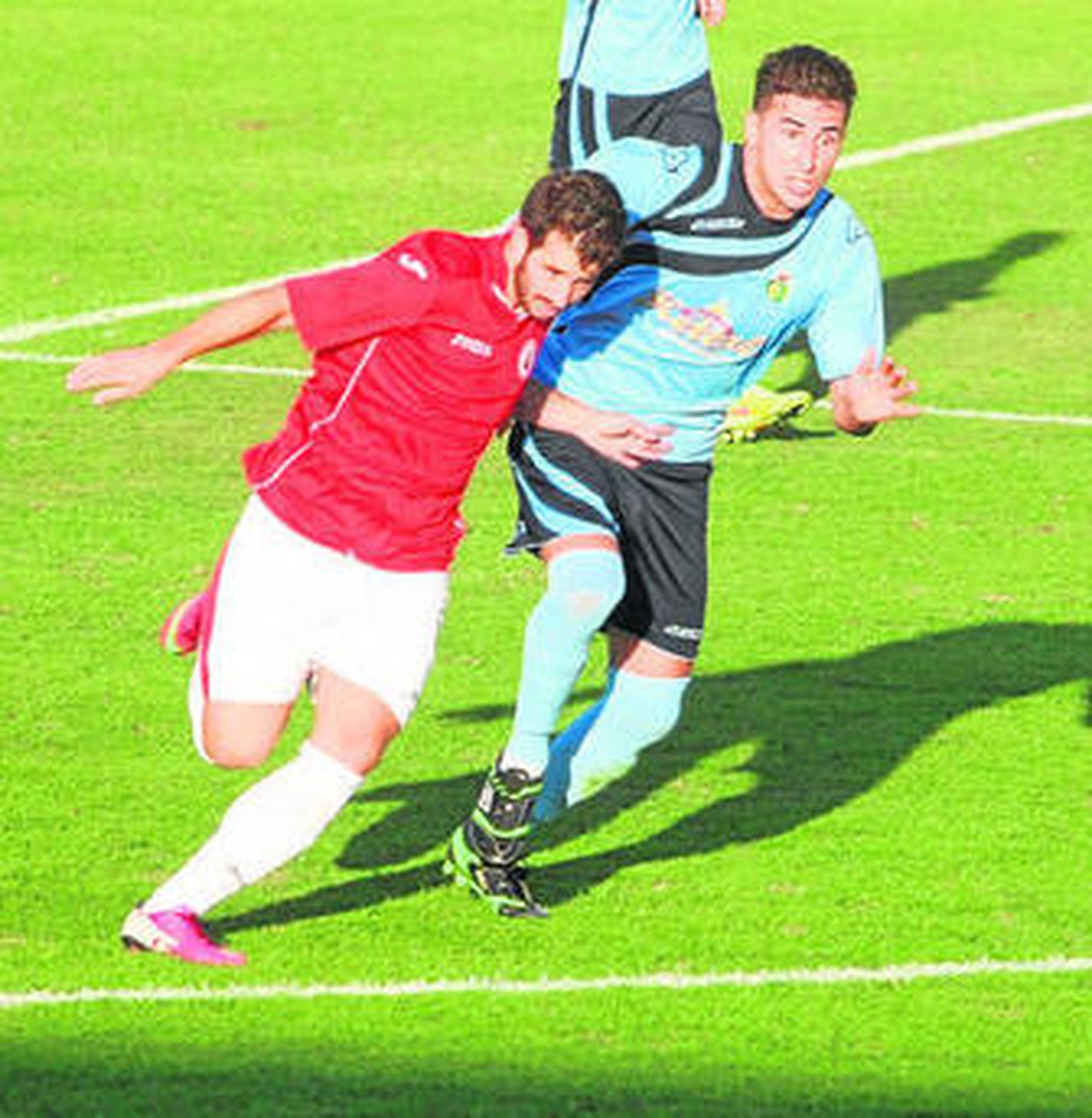 Ismael Gil, en el duelo ante la Unión de este verano.