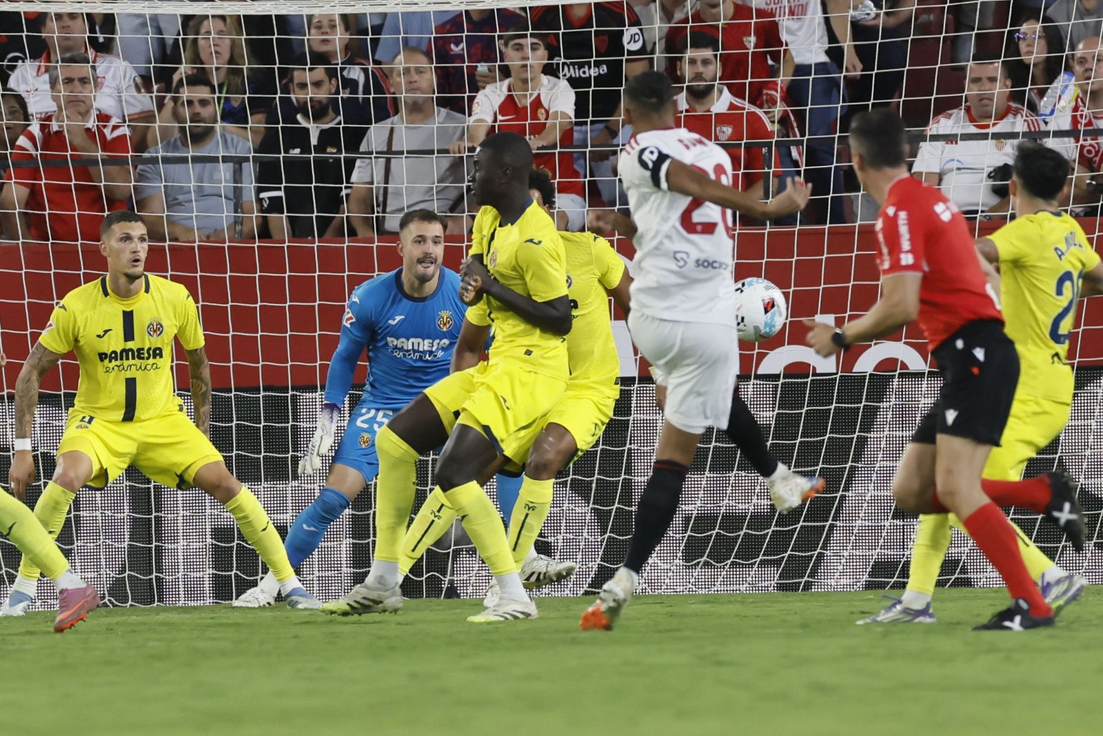 Las fotos del Sevilla-Villarreal