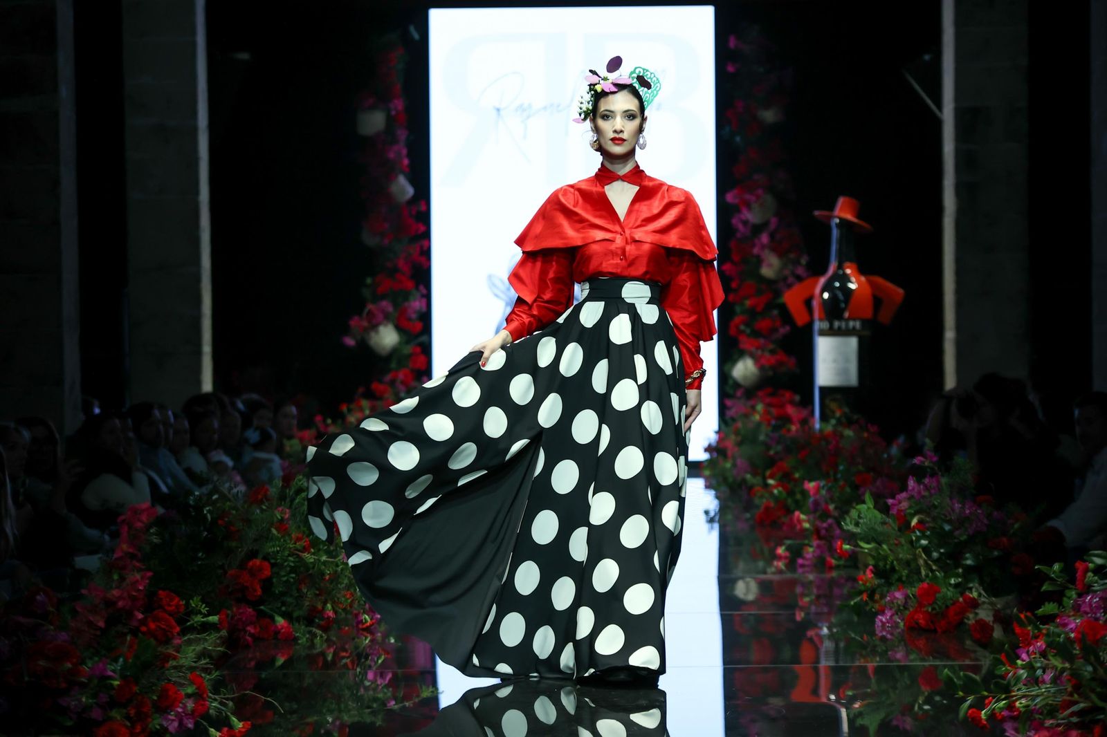 Desfile de Raquel Bollo en la Pasarela Flamenca Tío Pepe Jerez 2024