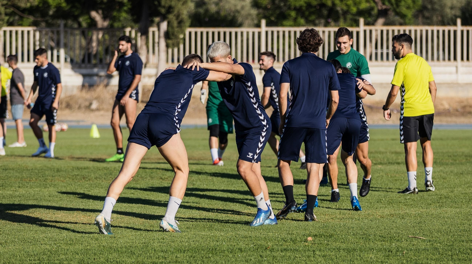 Las mejores imágenes del primer día de entrenamiento del Xerez DFC