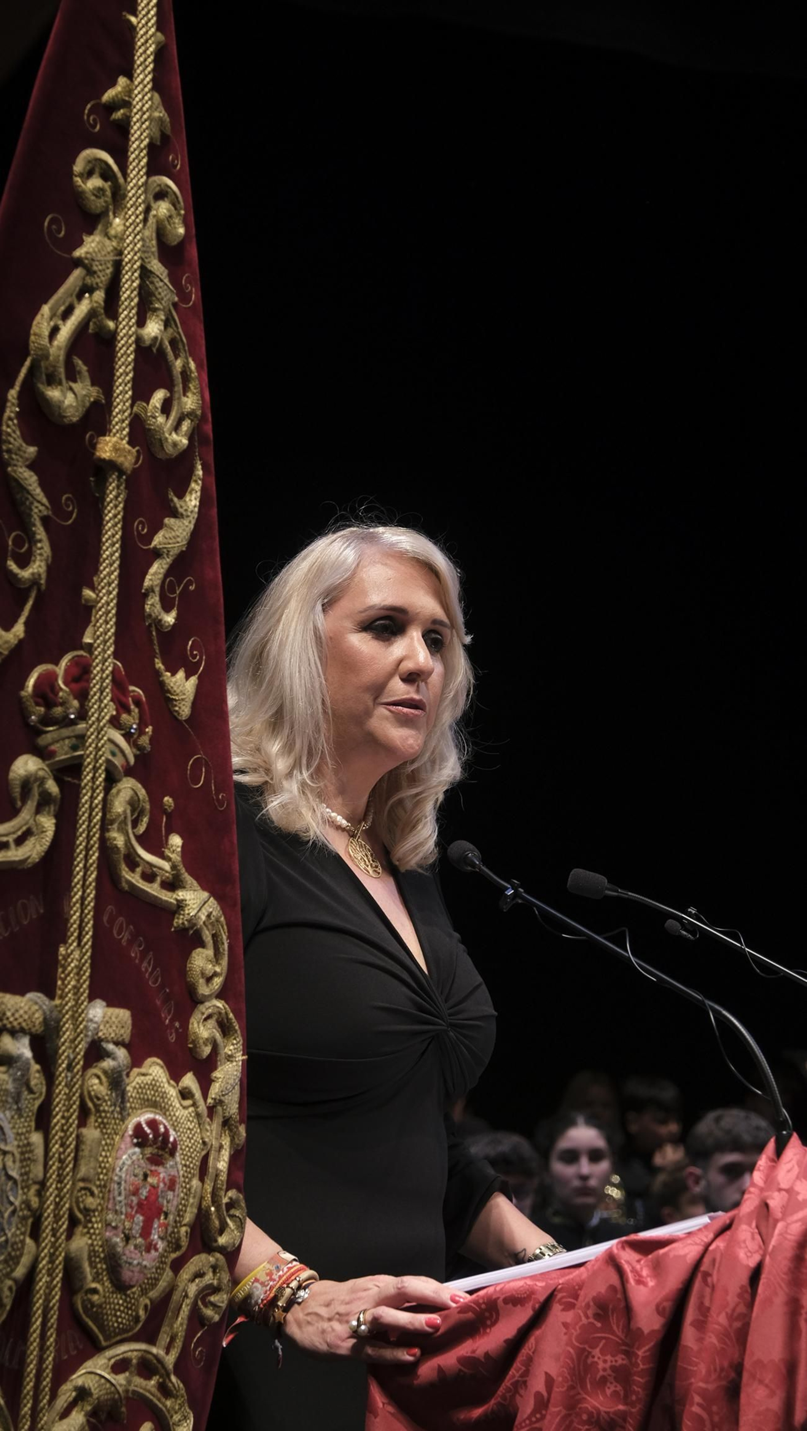 Raquel Criado pregona la Semana Santa Almería 2024, en imágenes