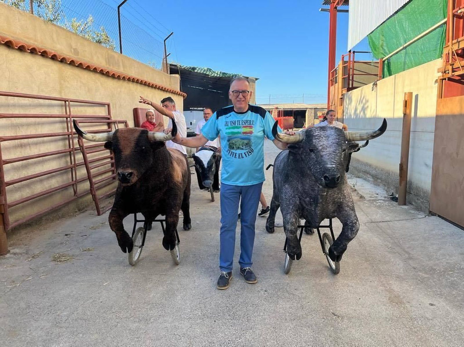 Gran ambiente en el encierro infantil de El Viso, en fotografías Gran ambiente en el encierro infantil de El Viso, en fotografías