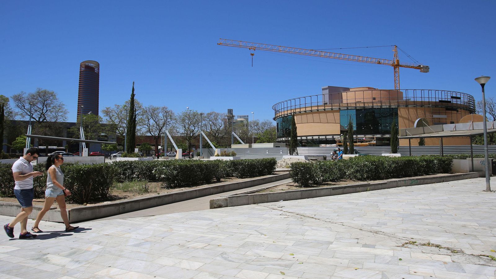 La antigua Plaza de Armas.