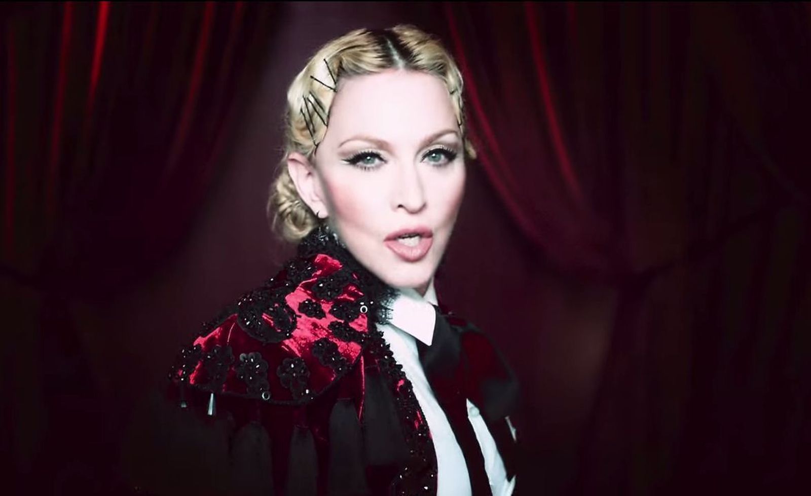 Madonna en un anterior videoclip