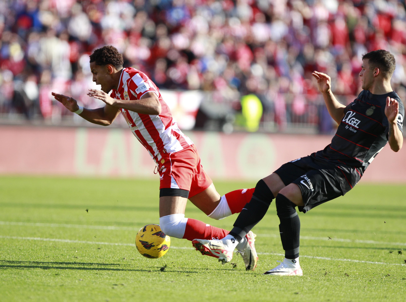 Imágenes del partido U.D. Almería-R.C.D. Mallorca