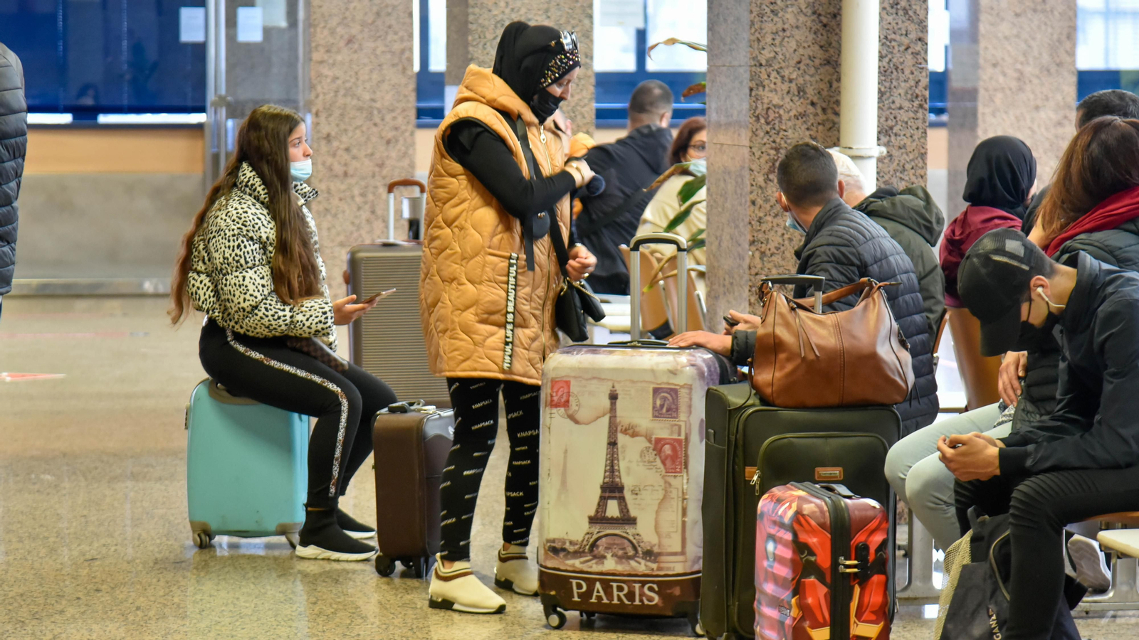 Primer día de viajes en ferry de Algeciras a Tánger-Med tras la pandemia