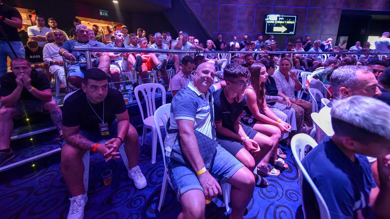 Fotos de la velada de boxeo del Don Príncipe en el casino de San Roque