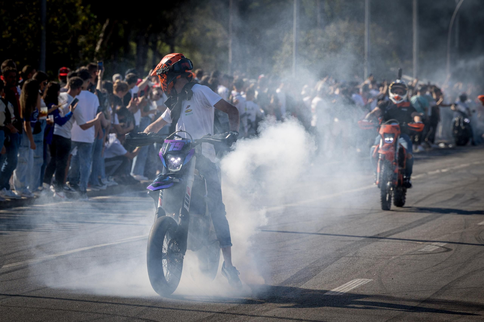 Las imágenes del sábado de Motorada en El Puerto por el Gran Premio de Motociclismo de Jerez 2025