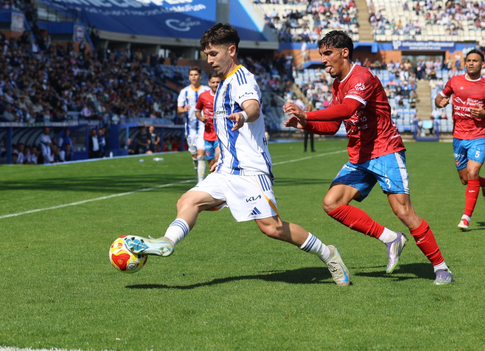 Las mejores fotografías del Recreativo de Huelva-Deportiva Minera