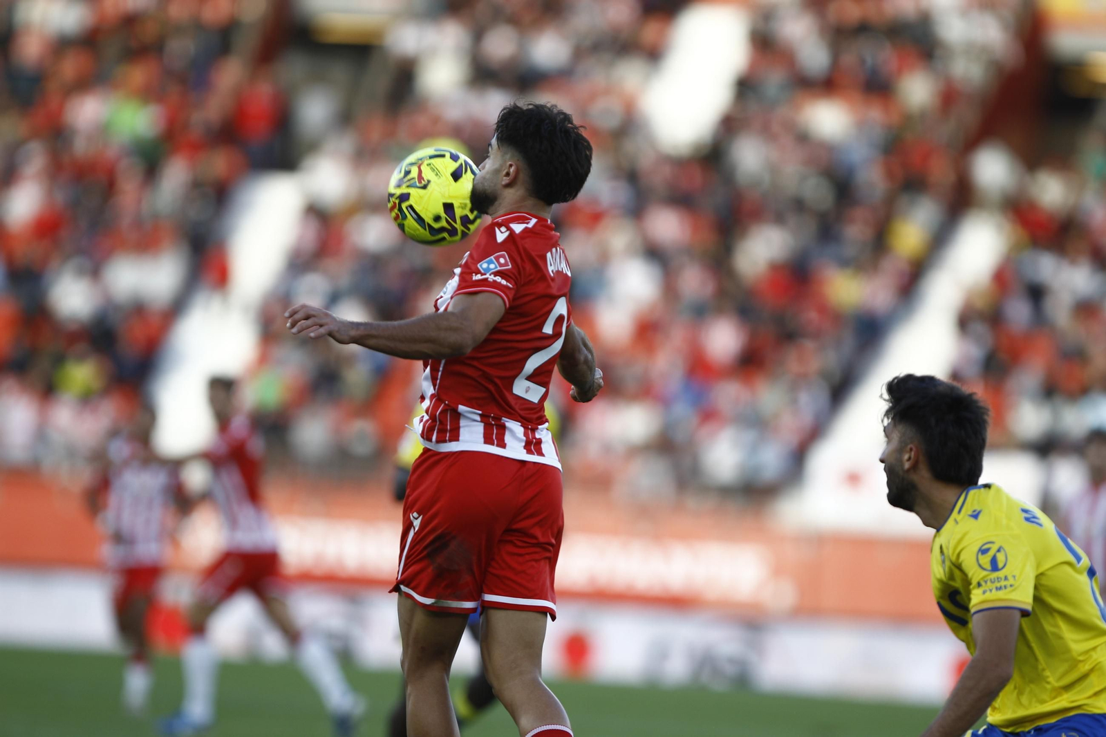 El partido U.D. Almería-Cádiz C.F. en imágenes
