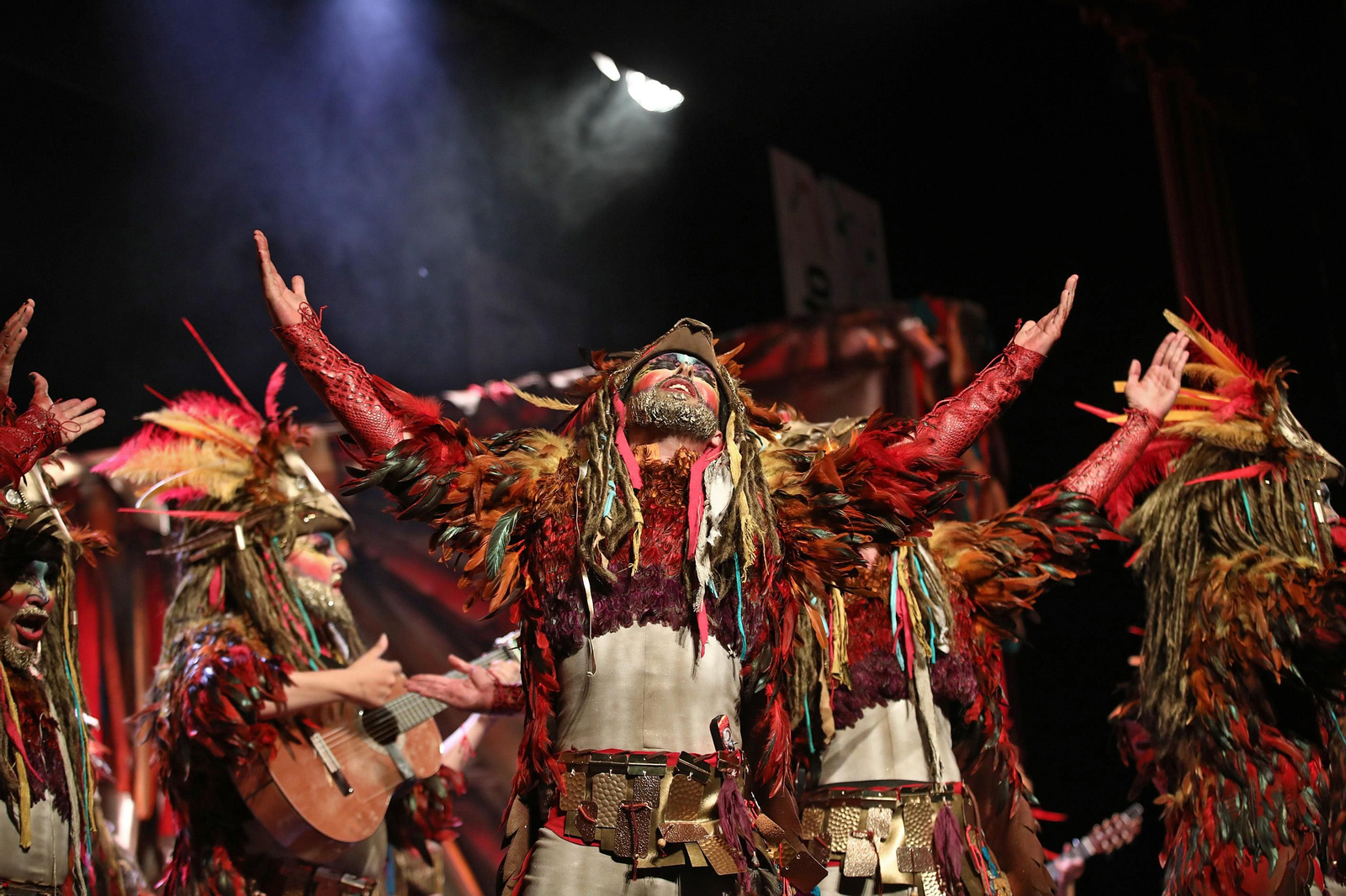 Comparsa 'Los renacidos'