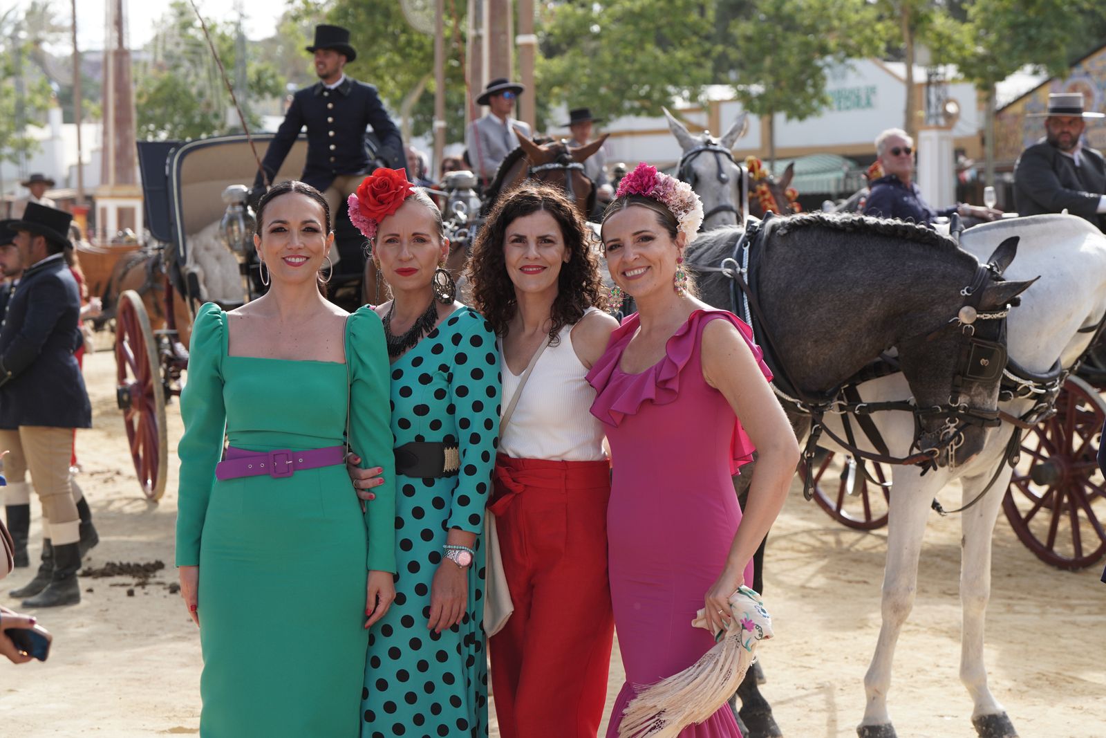 Búscate en las fotos  del jueves en la Feria de Jerez