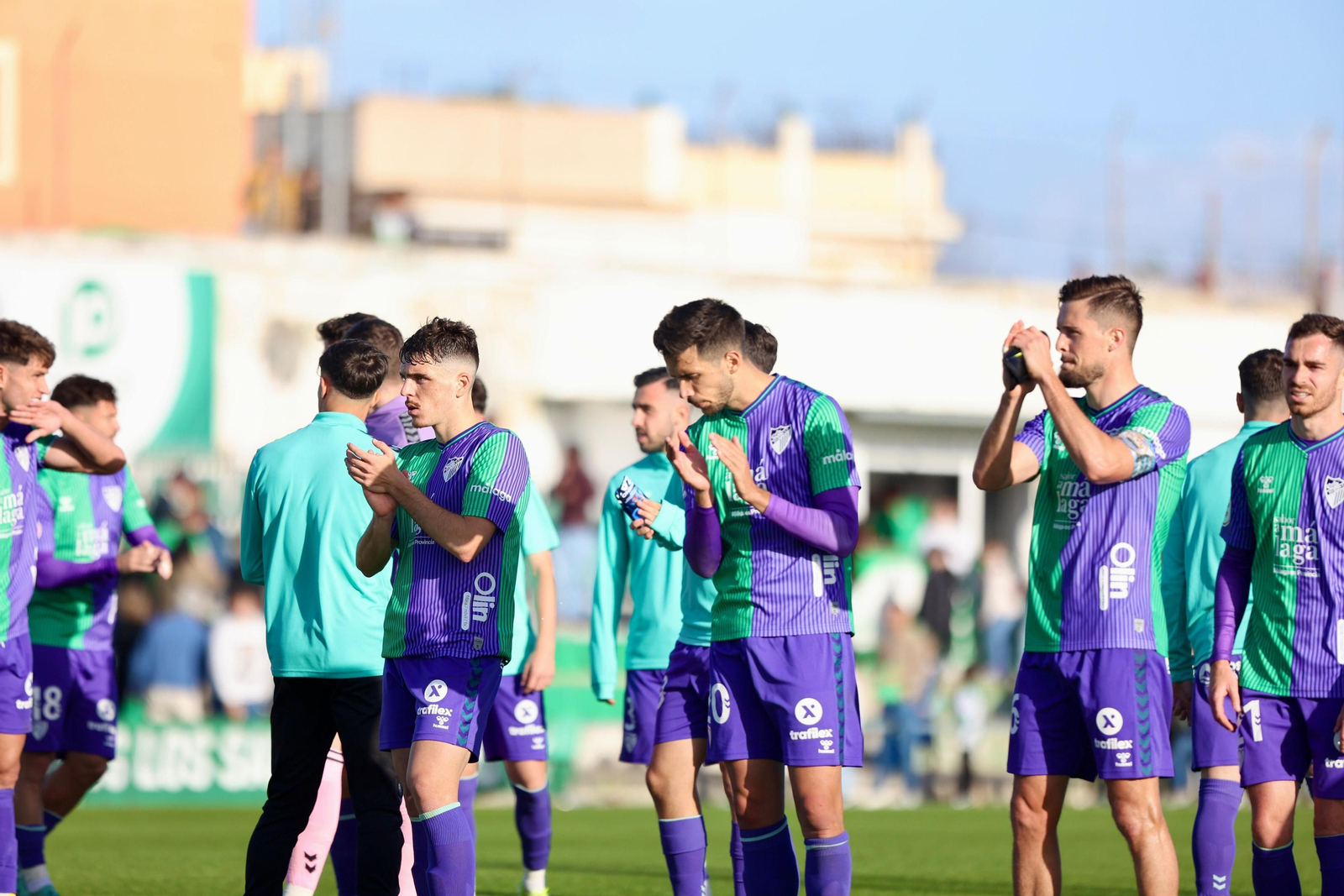El Sanluqueño - Málaga CF, en fotos