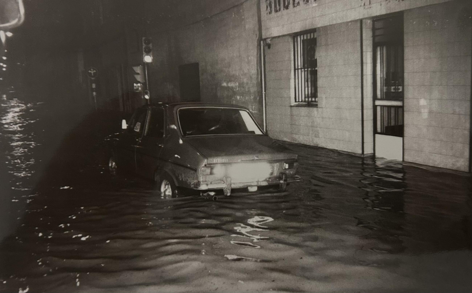 Efectos del temporal e inundaciones de enero de 1996 en Huelva.