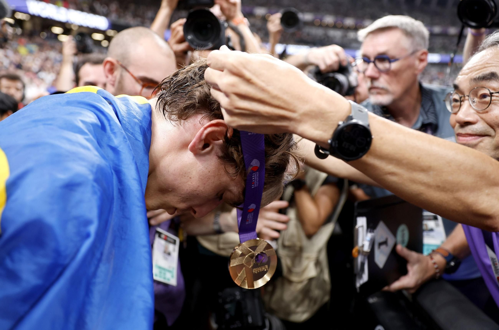 Las fotos del récord mundial de Duplantis y del resto de la jornada