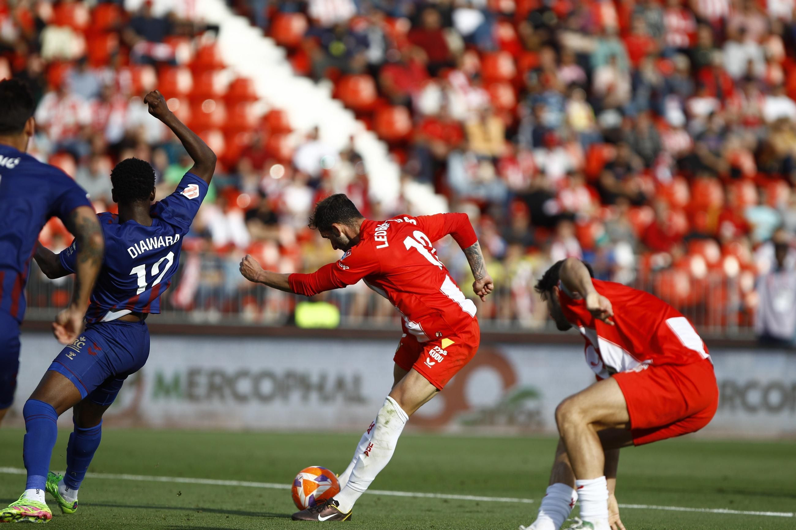 El U.D. Almería-C.D. Eldense, en imágenes