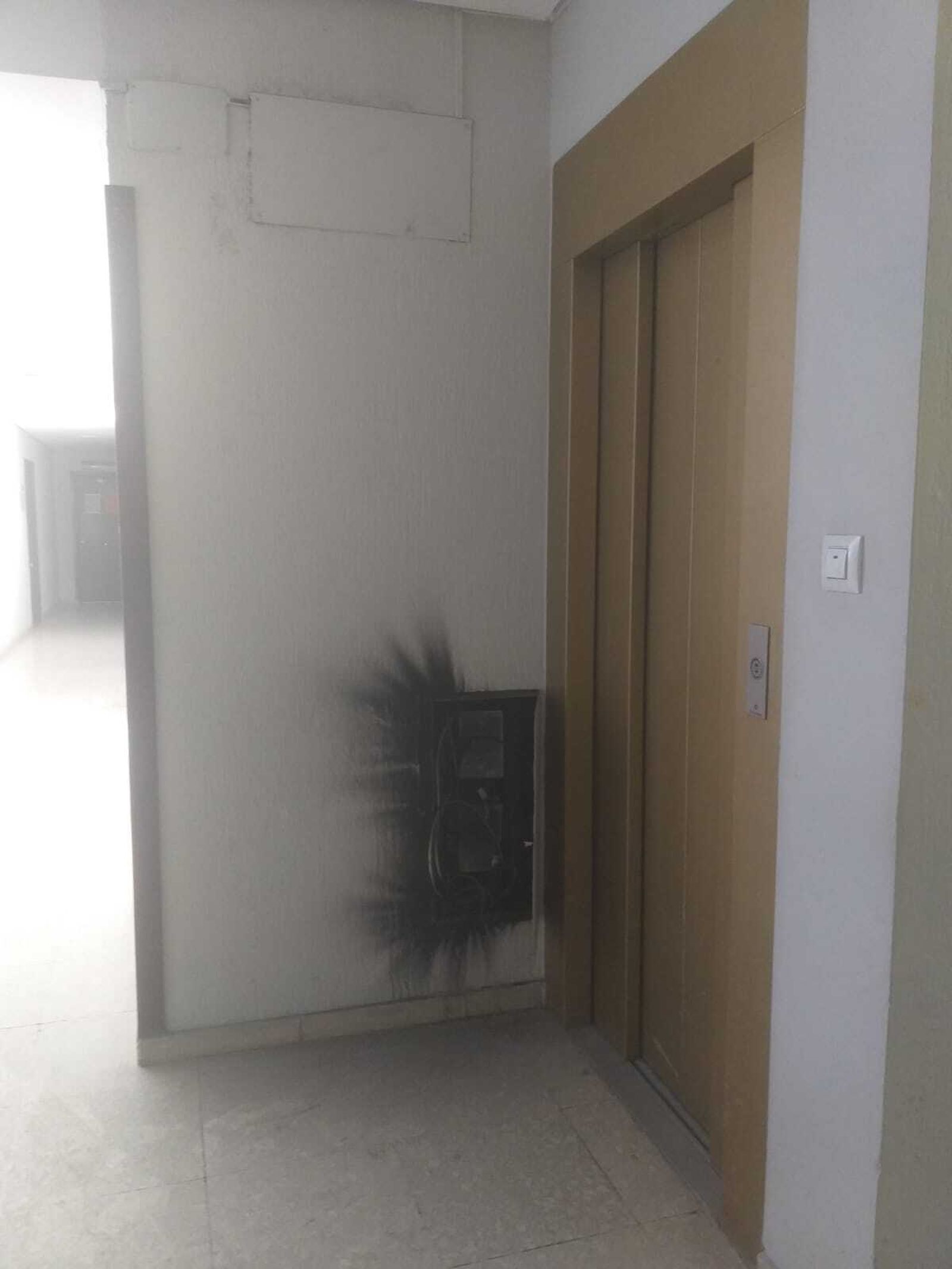 Cuadro eléctrico de los juzgados.