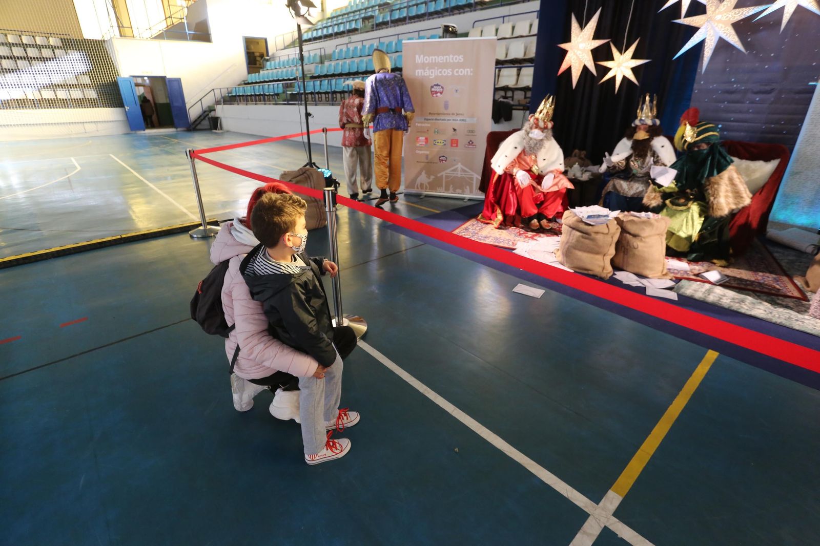 Los Reyes Magos con todas las medidas de seguridad en Jerez
