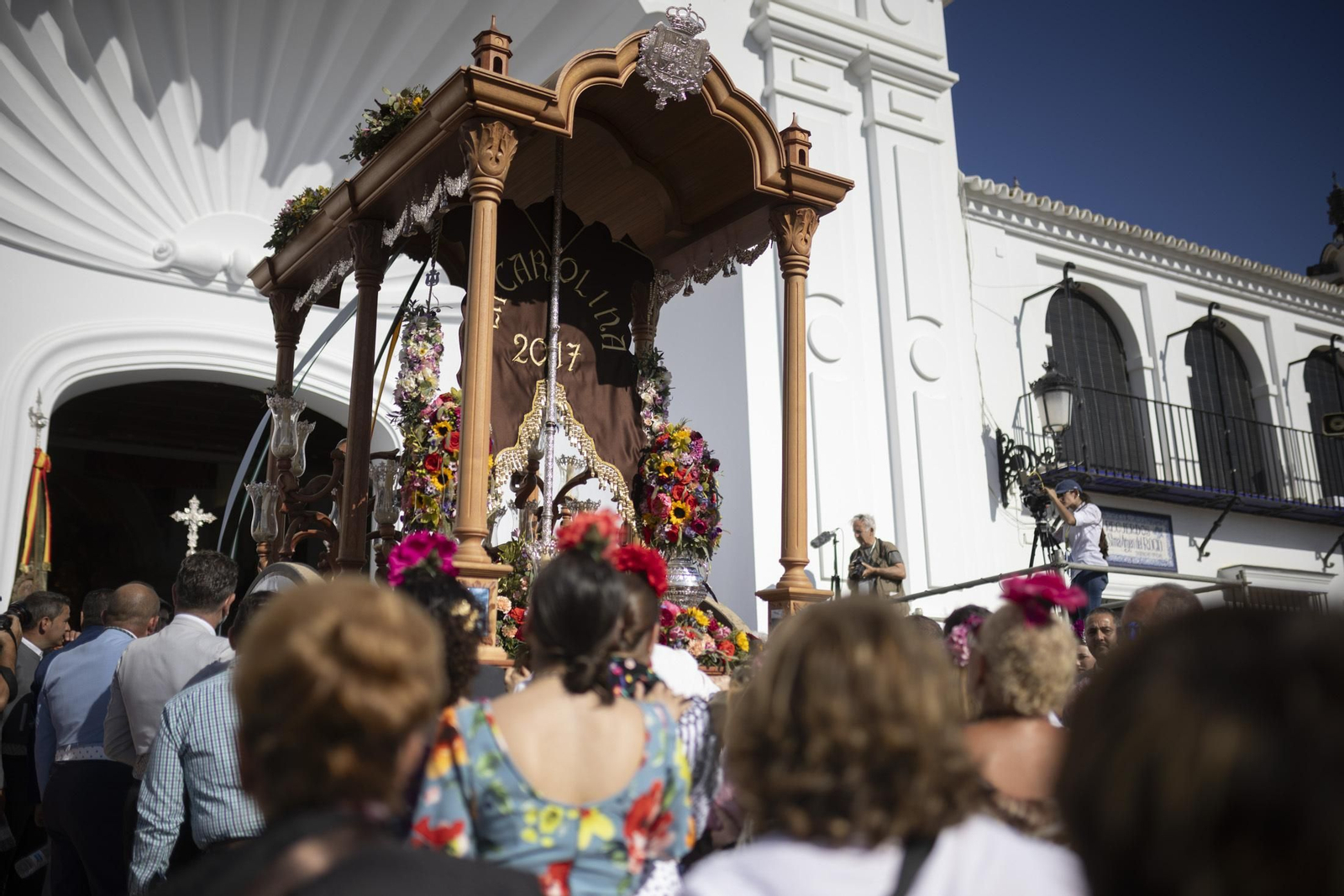Imágenes de las primeras presentaciones de las hermandades de El Rocío 2024