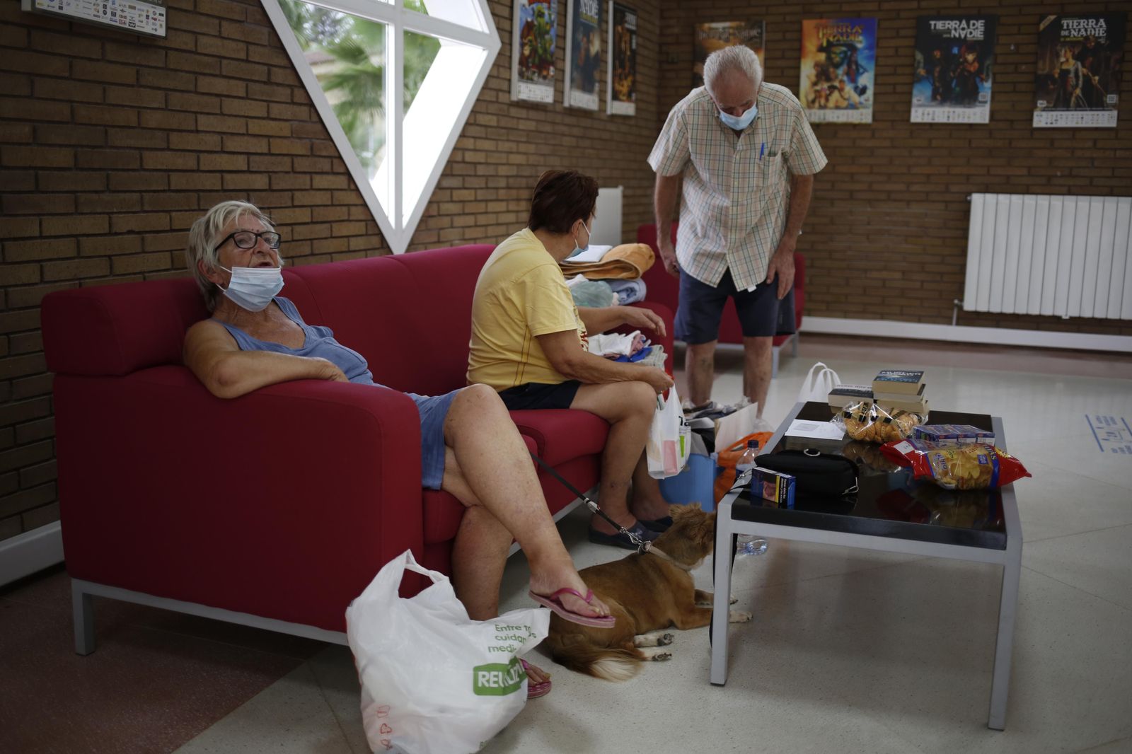 Las fotos del camping de Mollina, arrasado por el incendio