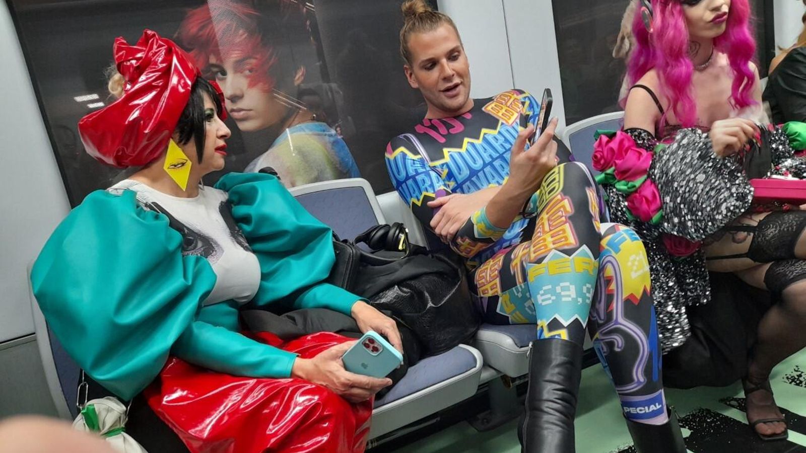 Eduardo Navarrete y La Terremoto de Alcorcón en el 'Rainbow Trip'