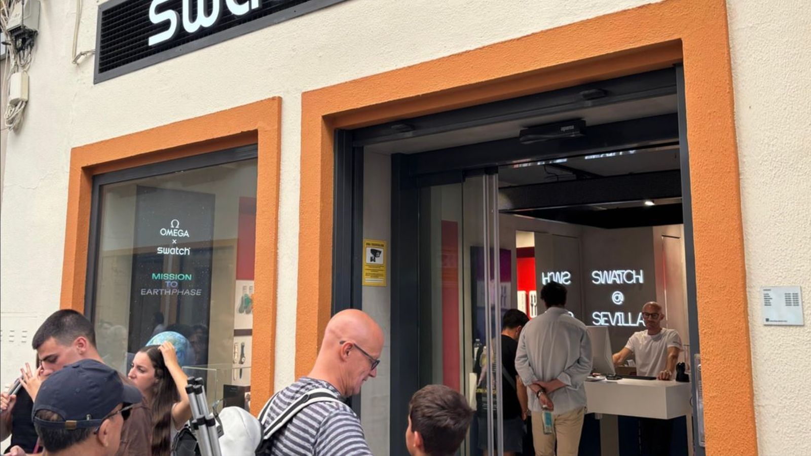 La tienda Swatch en la calle Velázquez