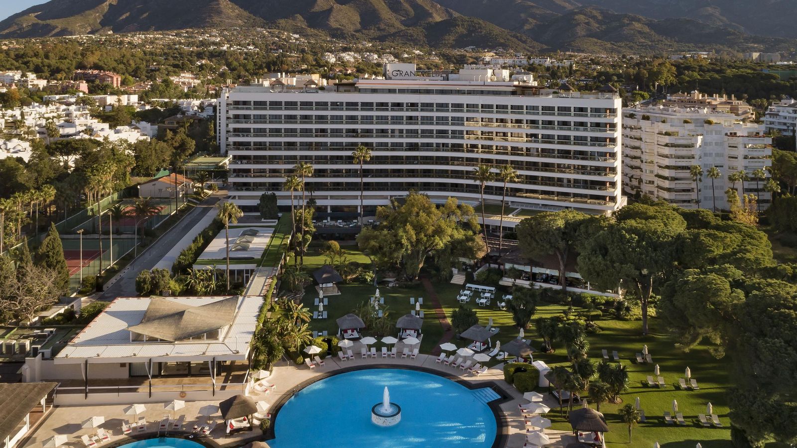 Vista aérea del hotel Don Pepe Gran Meliá.