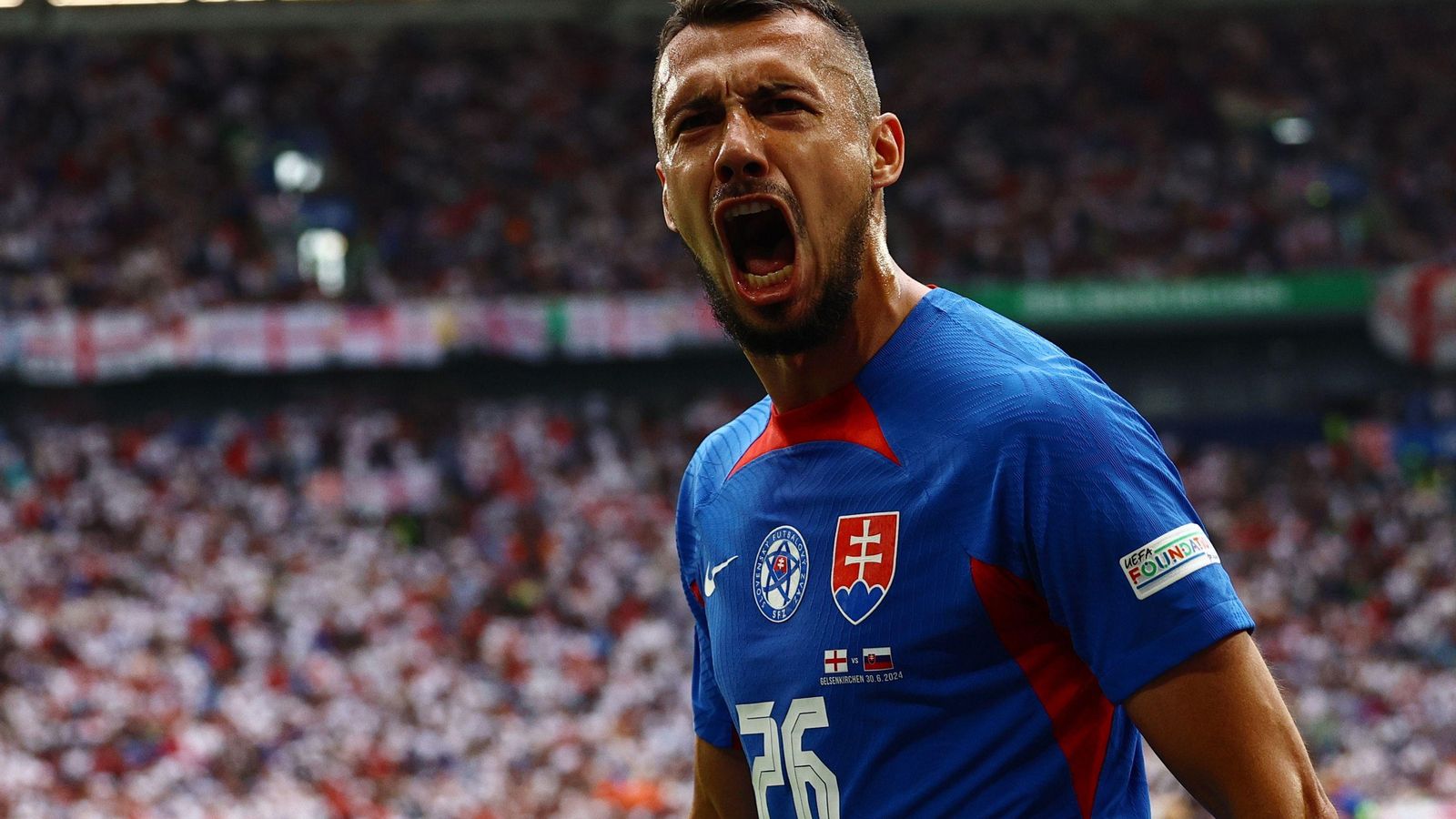 Las mejores fotos del Inglaterra - Eslovaquia