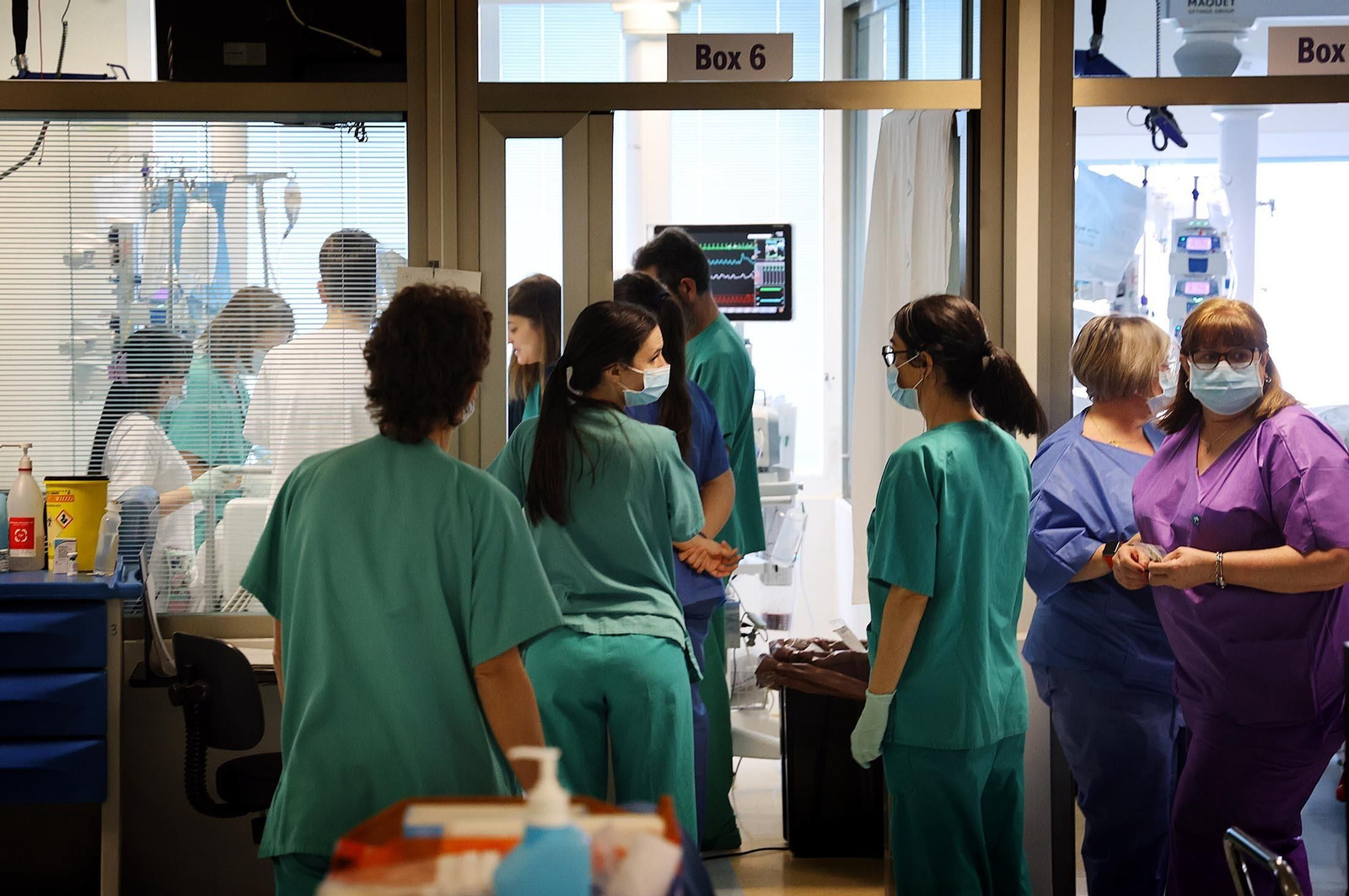 Imágenes de la UCI del Hospital Infanta Elena en Huelva