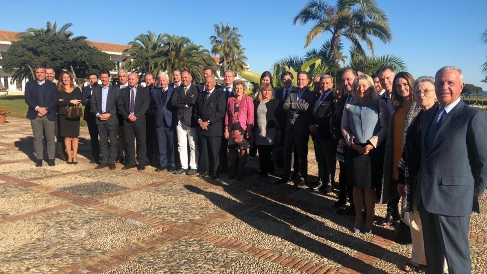 Reunión del Cuerpo Consular el pasado 4 de febrero.