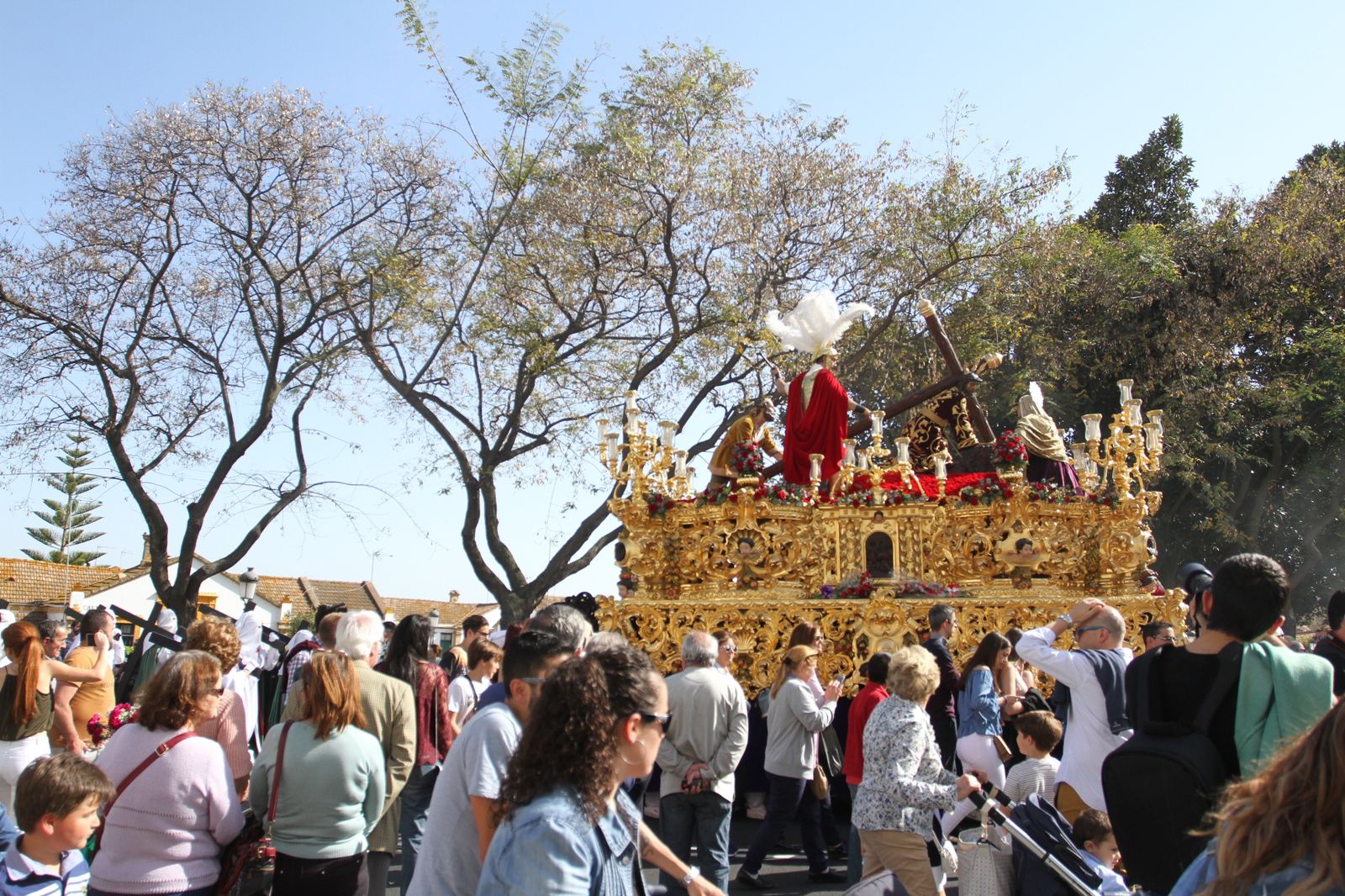 Imágenes de las Tres Caídas. Lunes Santo.