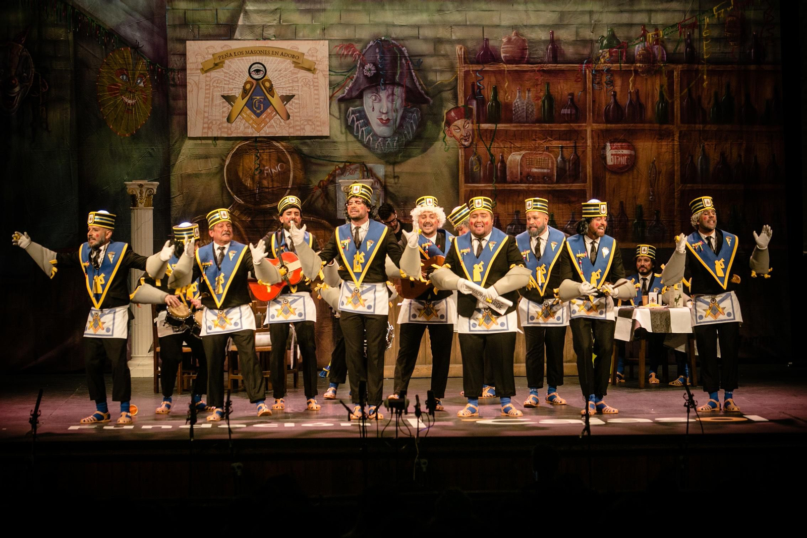 Chirigota "los masones en adobo"