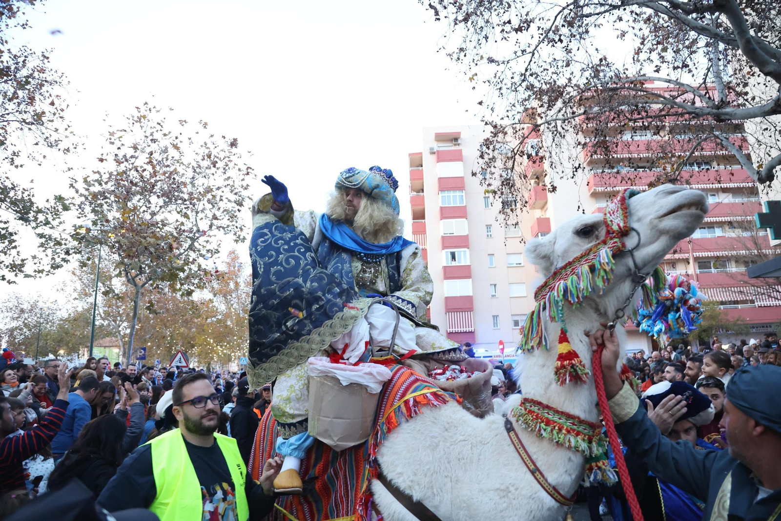 La Cabalgata de Reyes Magos de Cruz de Humilladero, en imágenes