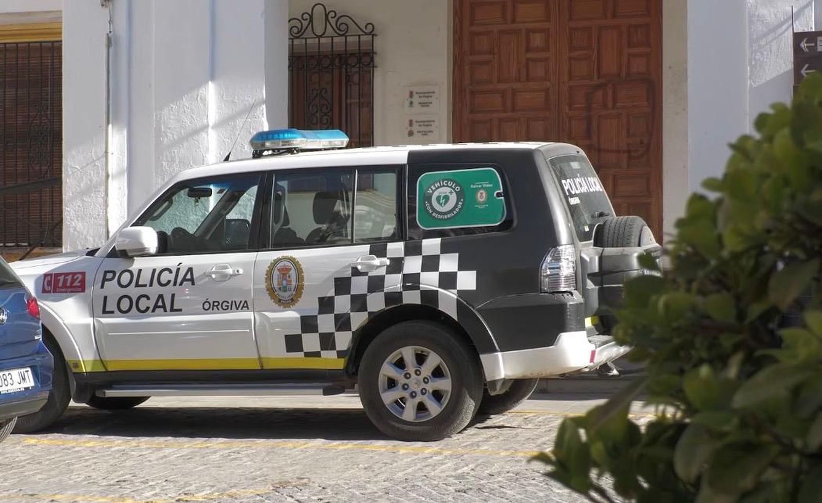 Vehículo de Policía Local de Órgiva.