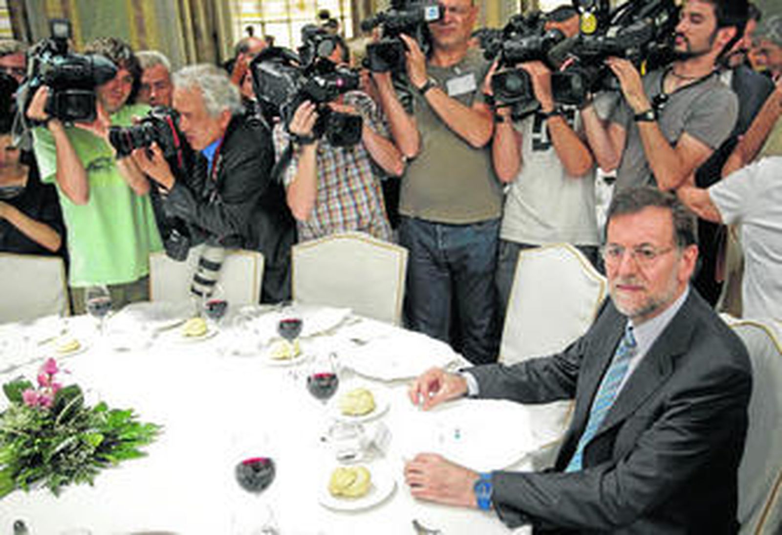 Mariano Rajoy, en un acto celebrado la semana pasada en Madrid.