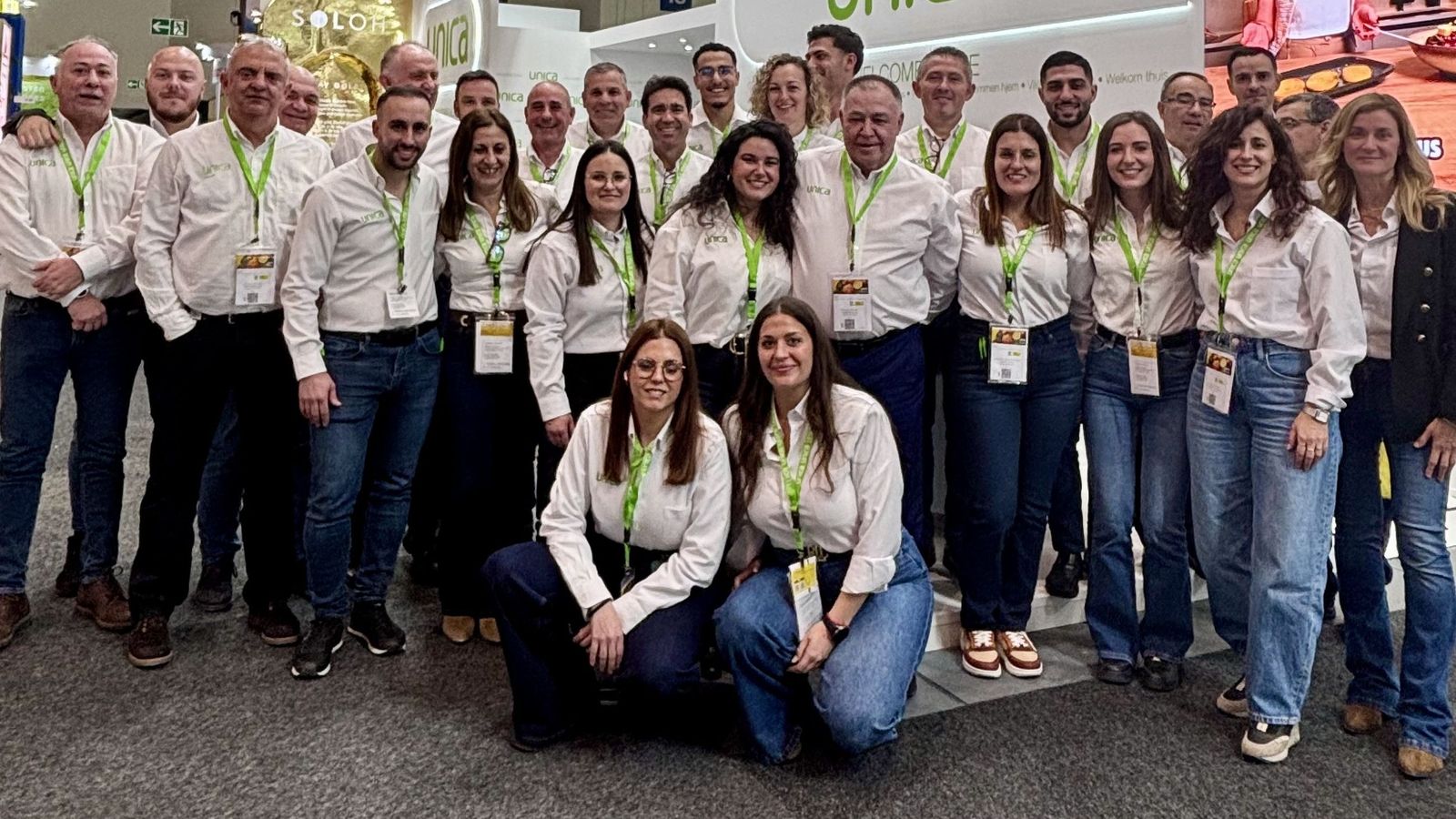 El equipo de Unica Group desplazado hasta Berlín.