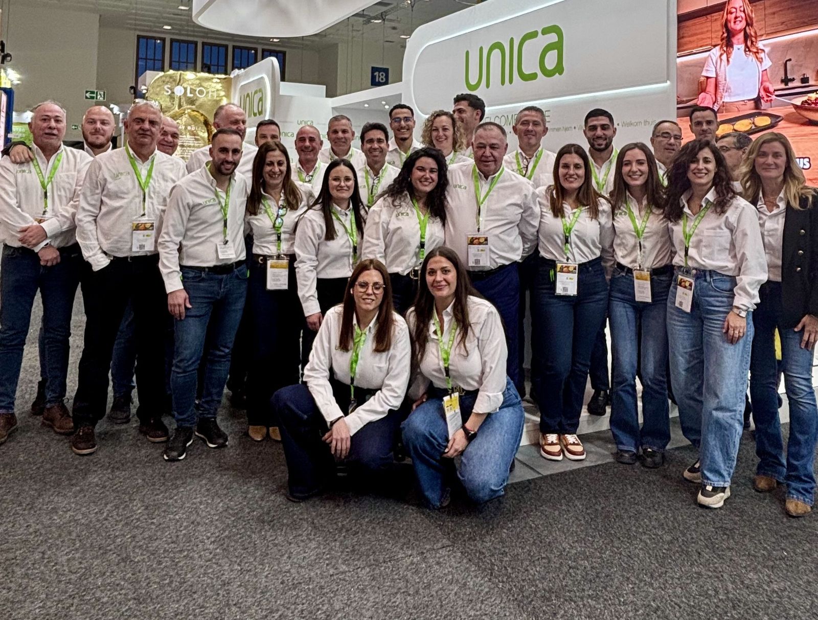 El equipo de Unica Group desplazado hasta Berlín.