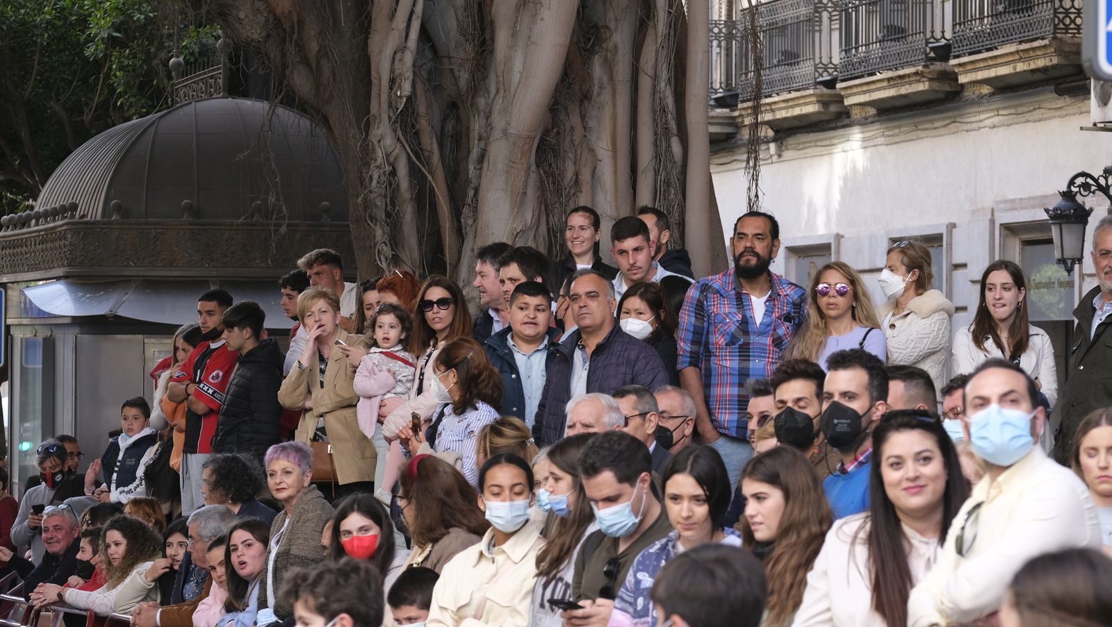 Fotogalería procesión de la Santa Cena. Semana Santa de Almería 2022.