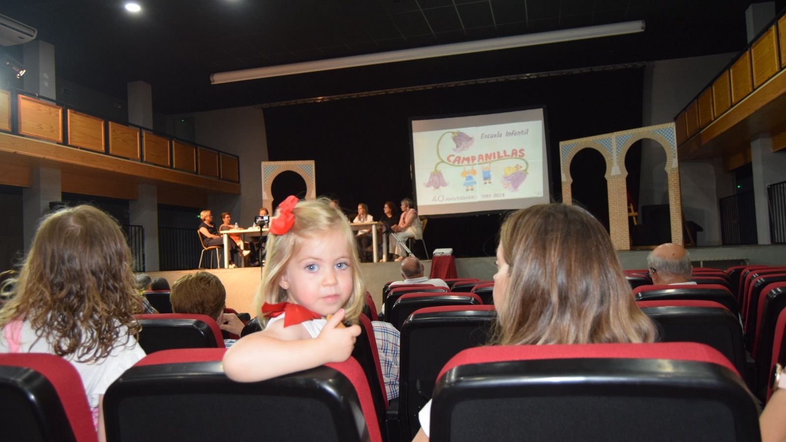 Una de las menores que asistió.