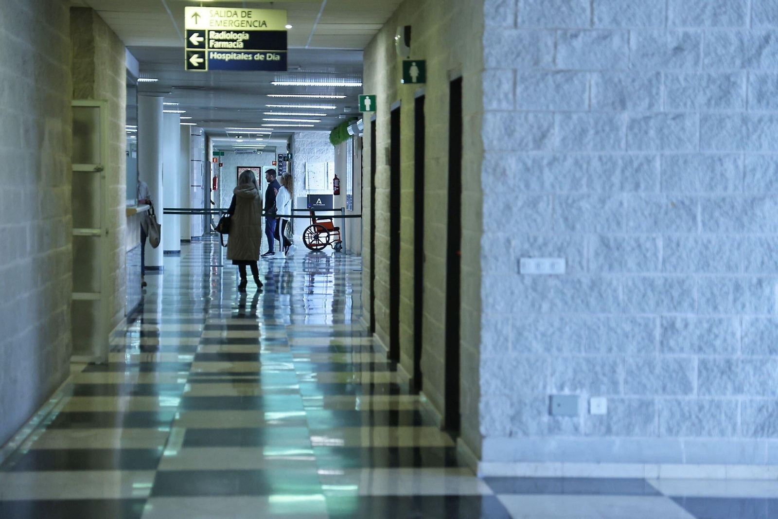 Centro hospitalario de Huelva.