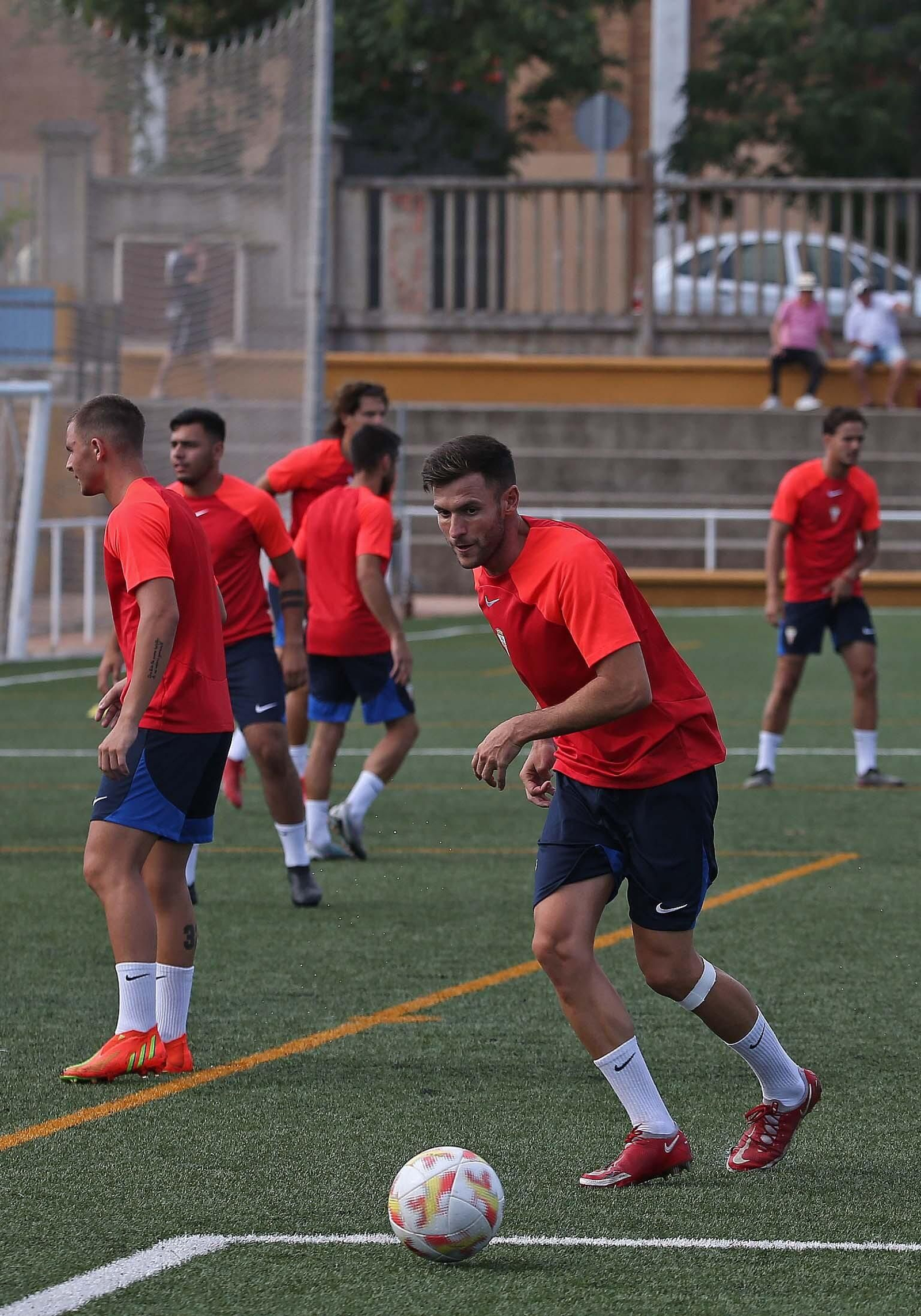 Fotos del entrenamiento del Algeciras CF en La Menacha