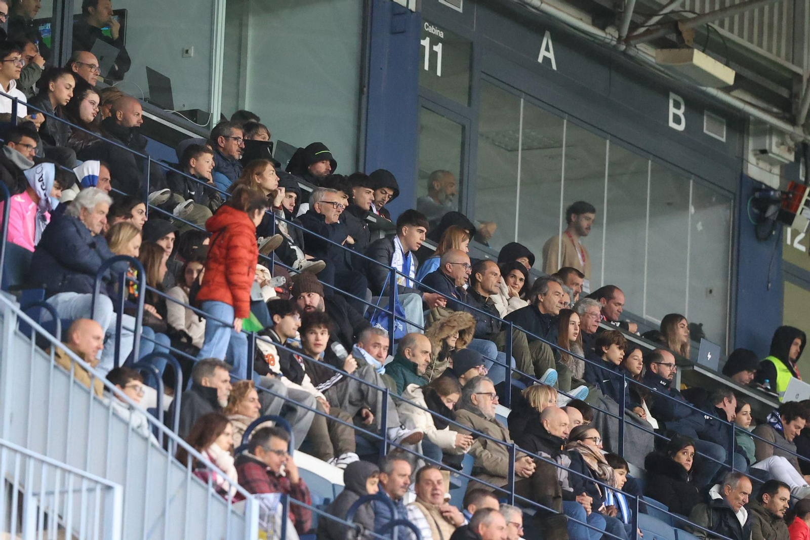 Búscate en las gradas de La Rosaleda en el Málaga CF-Almería