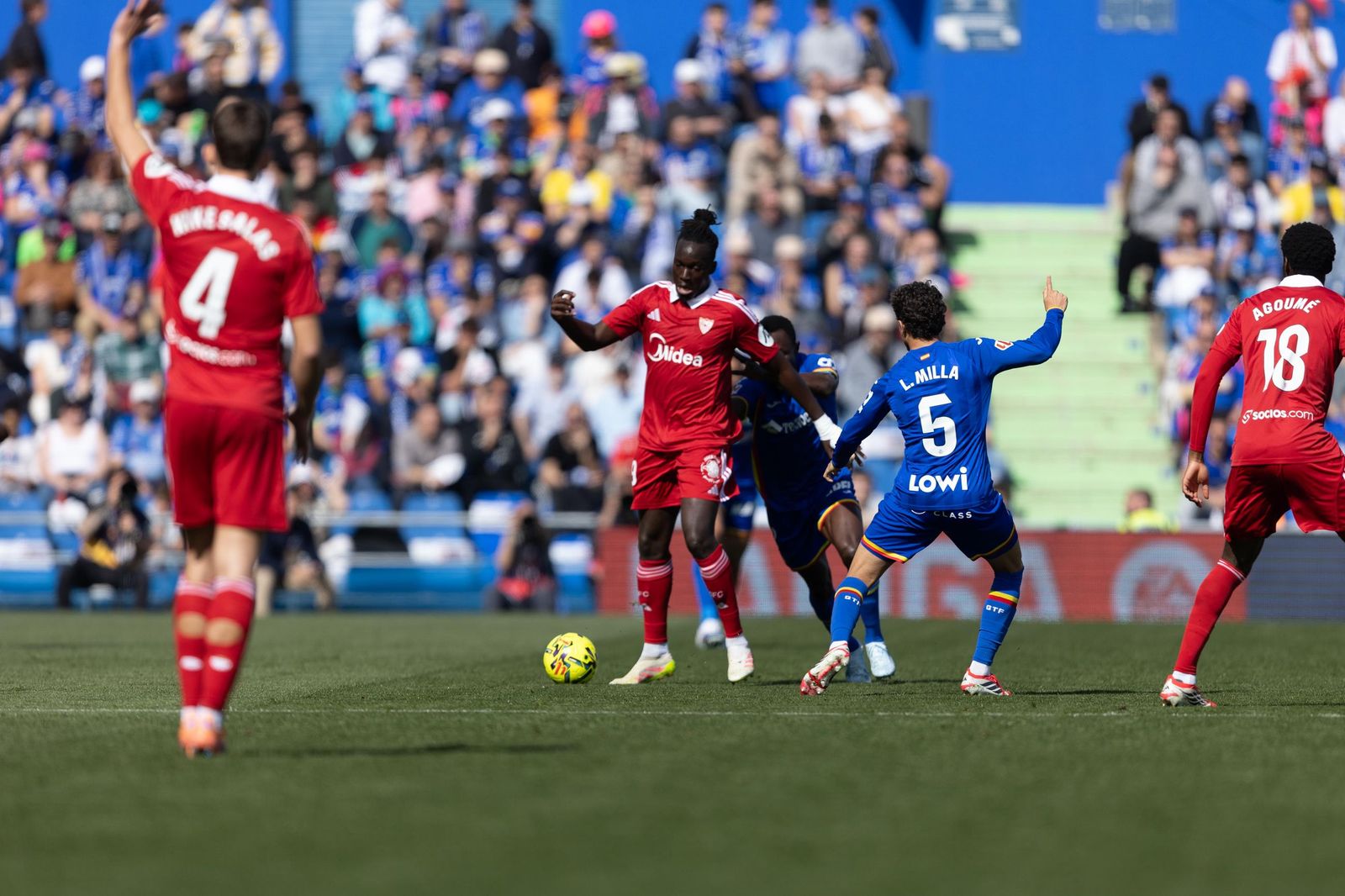 Las mejores fotos del Getafe-Sevilla