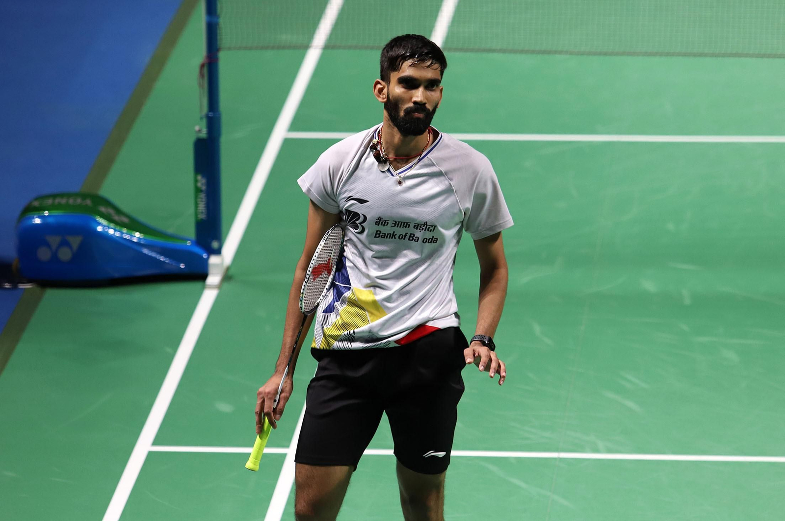 Huelva 2021: final masculina KIDAMBI Srikanth-LOH Kean Yew. Mundial de Bádminton Huelva´21