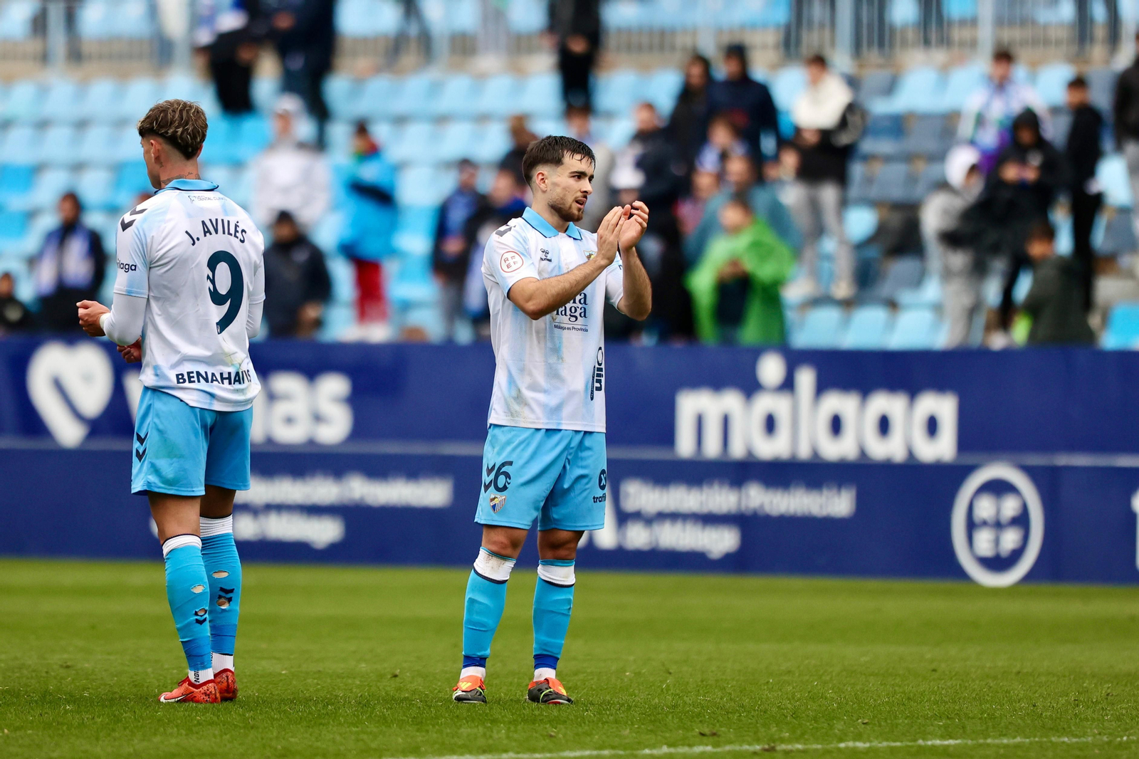 El Málaga CF-Linares Deportivo, fotos El Málaga CF-Linares Deportivo, fotos